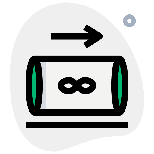 Hyperloop transportation techonology transport icon
