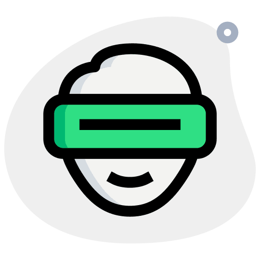 Virtual reality technology digital virtual reality icon
