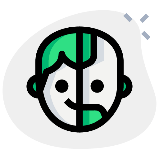 Humanoid humanoid technological automation icon