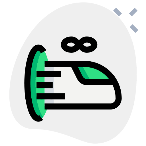 Hyperloop transportation tube transport icon