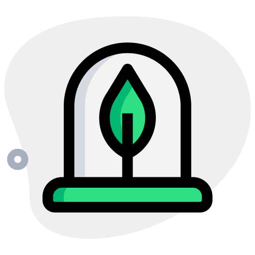 Leaf future leaf technology icon