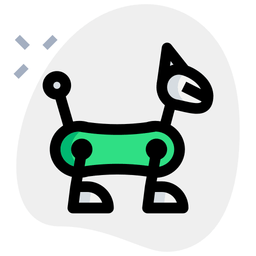 Robot robotic futurist animals icon