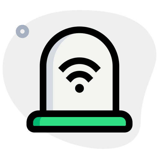 Wireless technology wireless multimedia icon