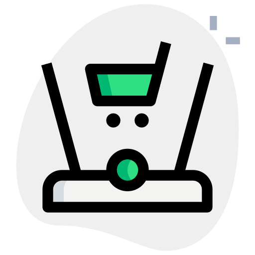 Market market 3d hologram icon