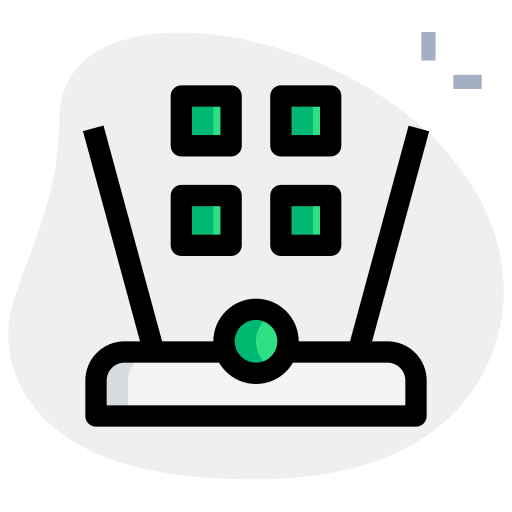 Menu hologram technology menu icon