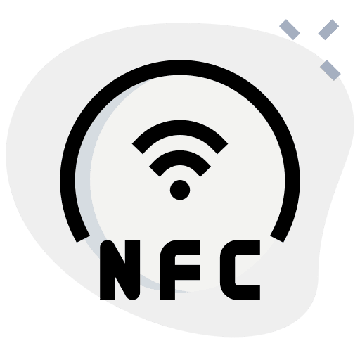 Sensor smartphone nfc card mobile device icon