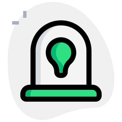 Bulb bulb electronics science fiction icon