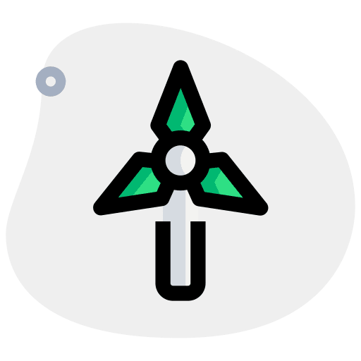 Propeller power source weather turbine icon