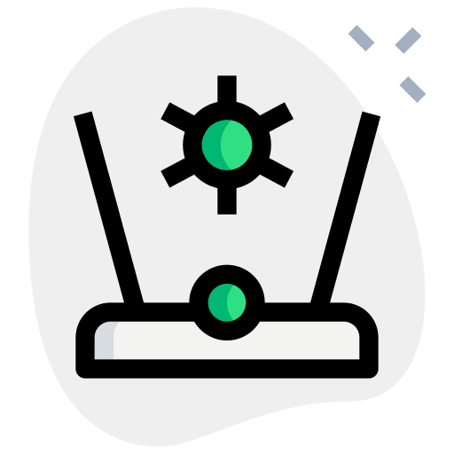 Settings 3d technology settings icon