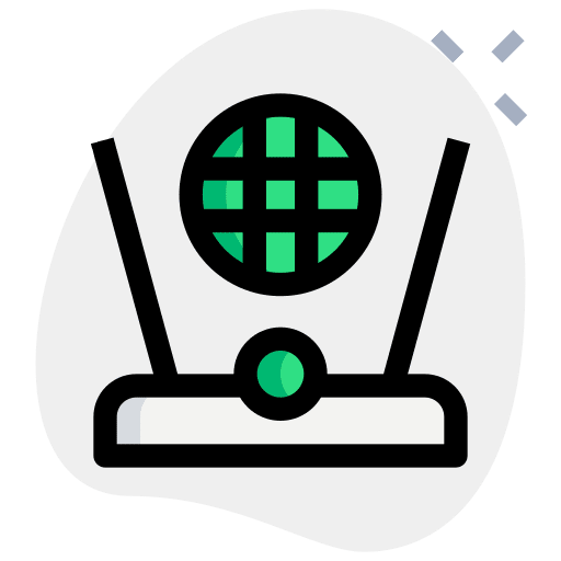 Website virtual reality technology electronics icon