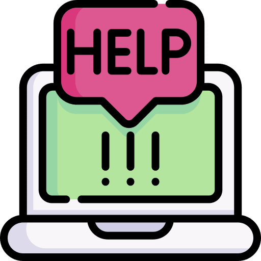 Laptop laptop alert help icon Laptop laptop alert help icon