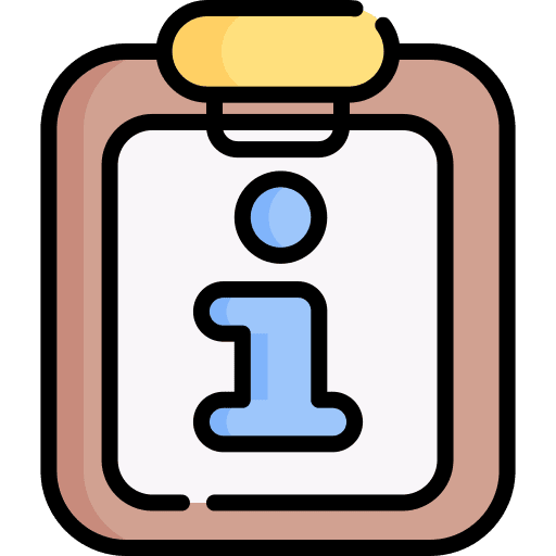 Clipboard details document files and folders icon Clipboard details document files and folders icon