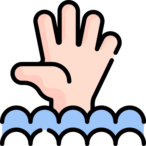 Help drowning help water icon Help drowning help water icon