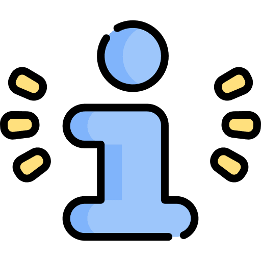 Information help signaling customer service icon Information help signaling customer service icon