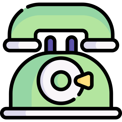 Telephone communications electronics technology icon Telephone communications electronics technology icon