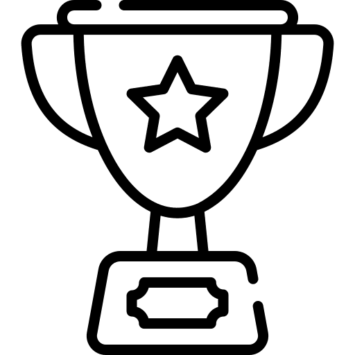 Trophy trophy cup winner icon