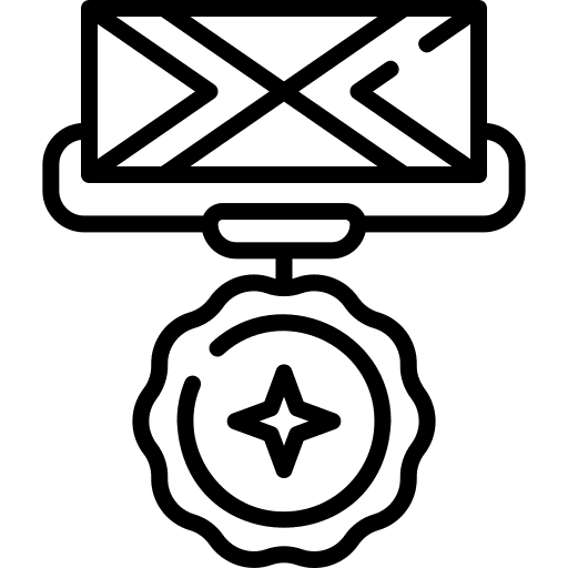 Medal award win champion icon