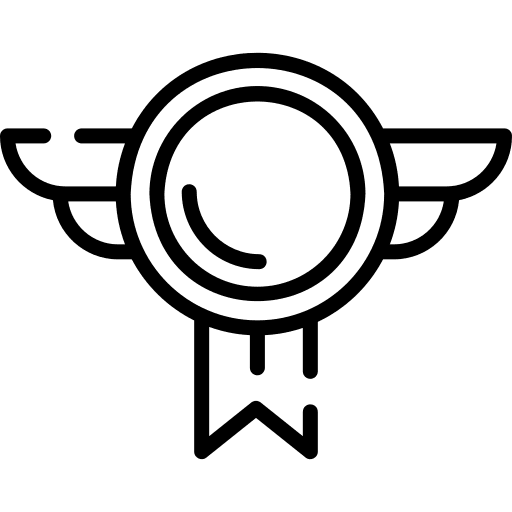 Medal emblem badge reward icon