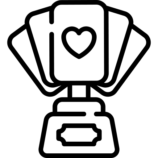 Trophy game champion prize icon