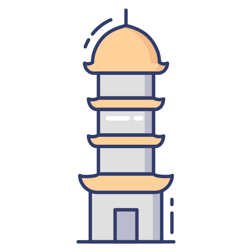 Mosque tower cultures architecture and city icon