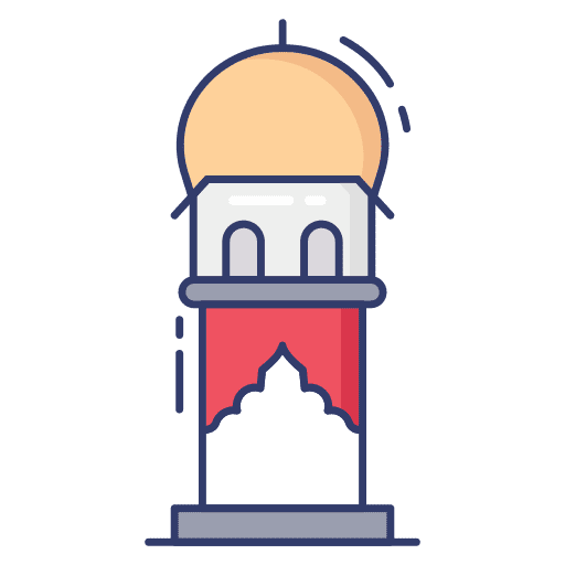 Tower tower tomb architecture and city icon