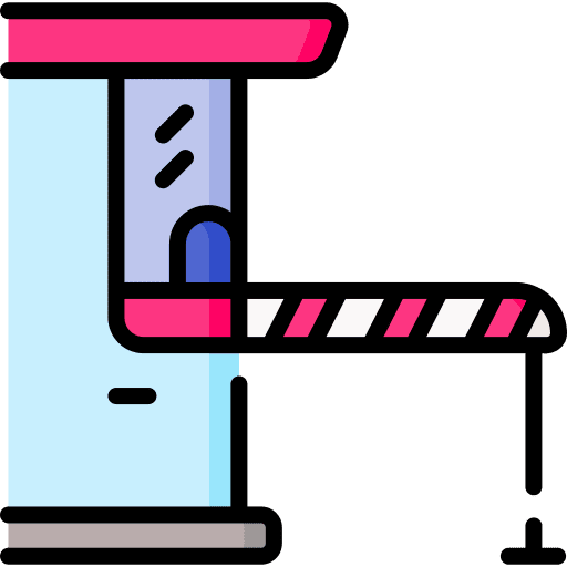 Gate office car parking gate icon Gate office car parking gate icon