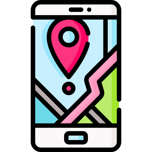 Gps placeholder mobile phone map point icon Gps placeholder mobile phone map point icon