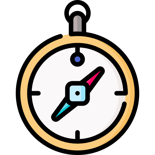 Compass cardinal points travel compass icon Compass cardinal points travel compass icon