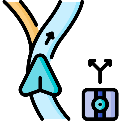 Direction directional sign road navigation icon Direction directional sign road navigation icon