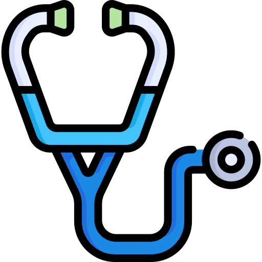 Stethoscope phonendoscope stethoscope hospital icon