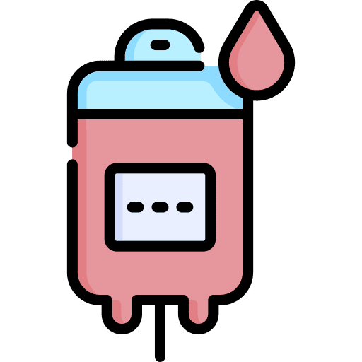 Blood transfusion iv bag hospital blood donation icon Blood transfusion iv bag hospital blood donation icon