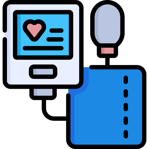 Blood pressure gauge medical tool healthcare and medical medical equipment icon Blood pressure gauge medical tool healthcare and medical medical equipment icon