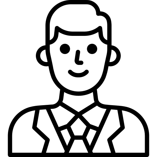 Businessman professions and jobs photo man icon