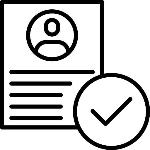 Hired hire approve human resources icon Hired hire approve human resources icon