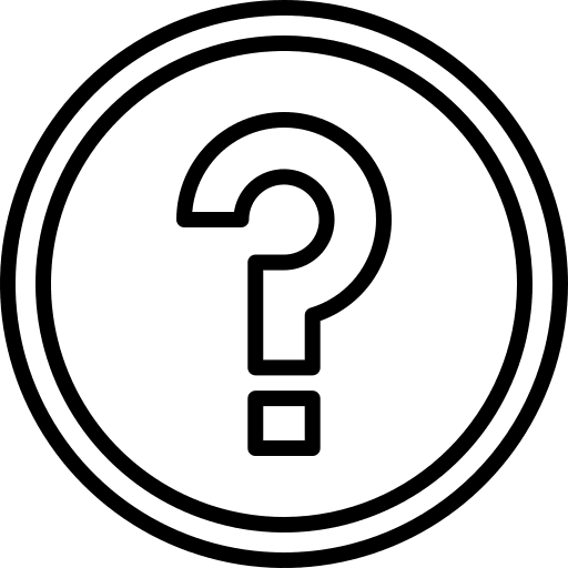 Question information info business and finance icon Question information info business and finance icon