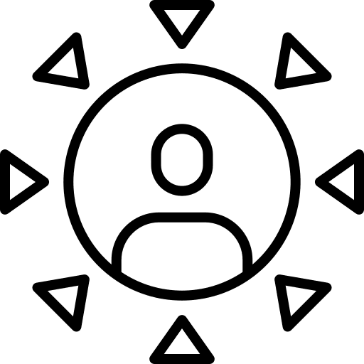 Target point my focus icon Target point my focus icon