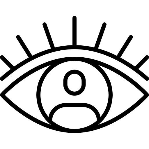 Vision eyes views optic icon Vision eyes views optic icon