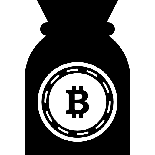 Bitcoin sack commerce bitcoin sack icon