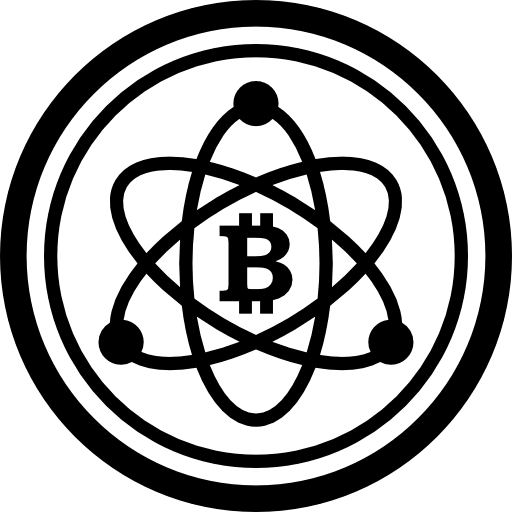 Bitcoin science symbol symbols interace symbol icon