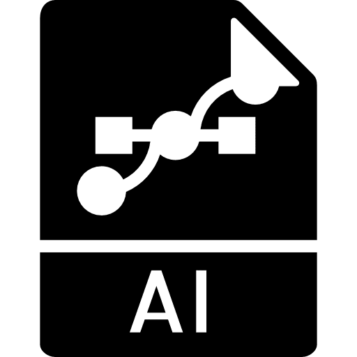 Ai ai format ai file format interface icon