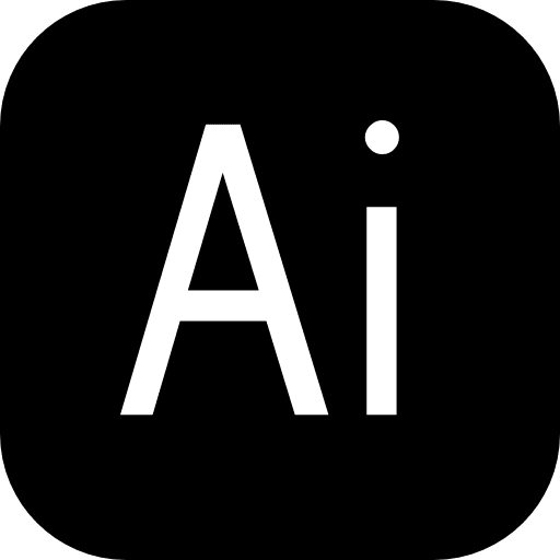 Illustrator design tool interface program icon