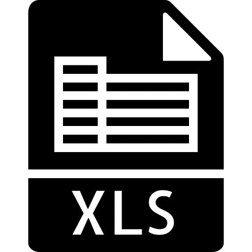 Xls file file formats xls icon