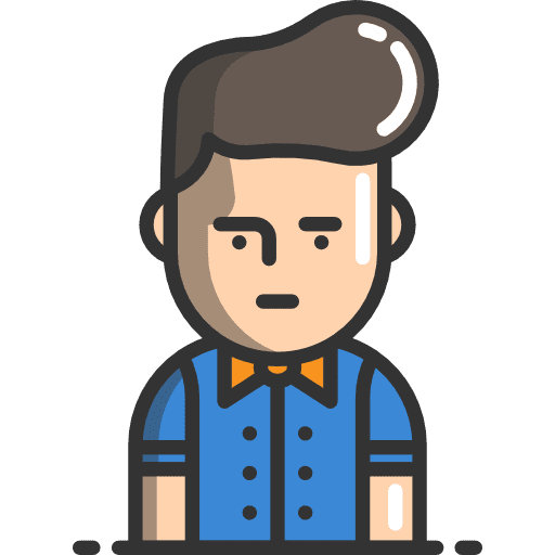 Avatar boy young people icon