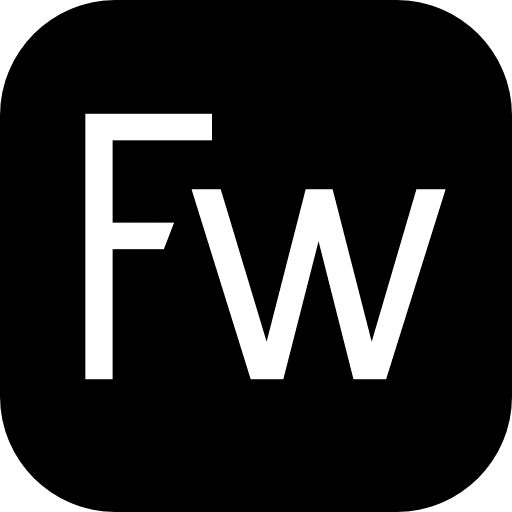 Fireworks interface adobe fireworks brand icon