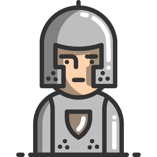 Knight armour knight avatar icon