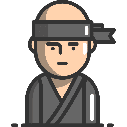 Kung fu people human china icon