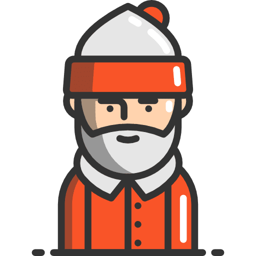Santa claus noel avatar people icon