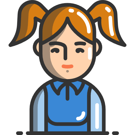 Woman user girl avatar icon