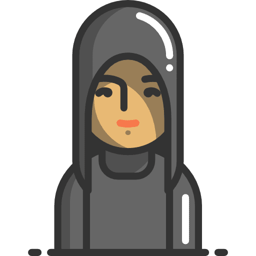 Hood people human avatar icon