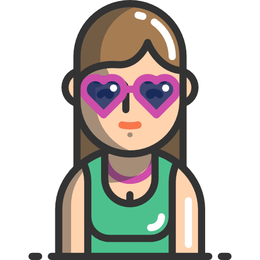 Woman girl user avatar icon